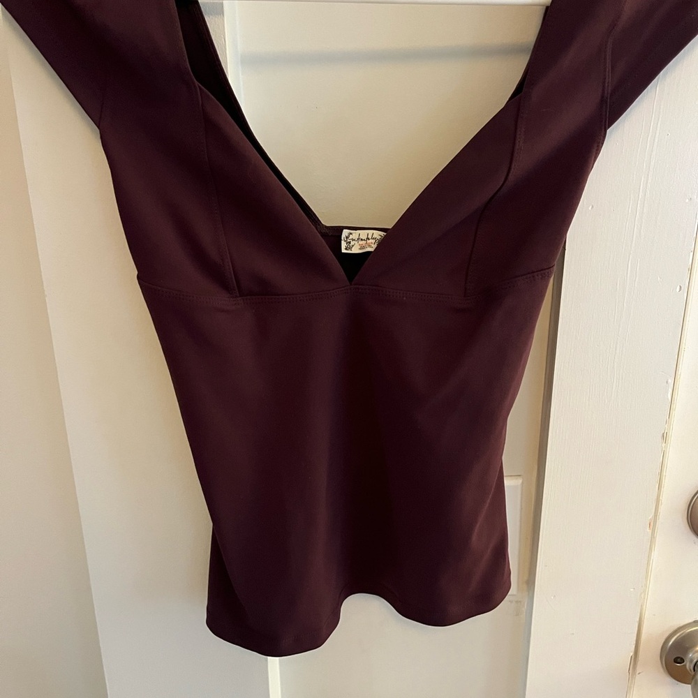 Free People corset cami